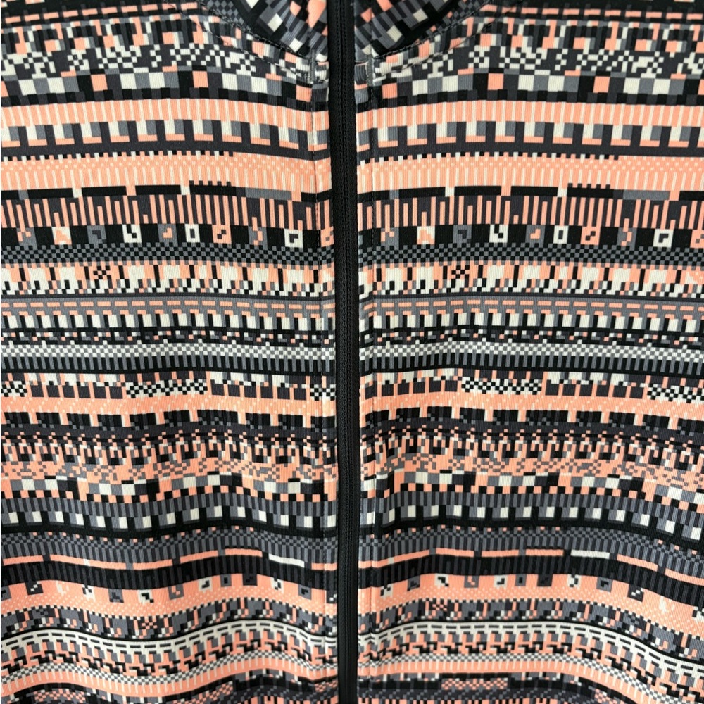 Nike Pro Hyperwarm Aztec Print Half Zip Pullover.… - image 4